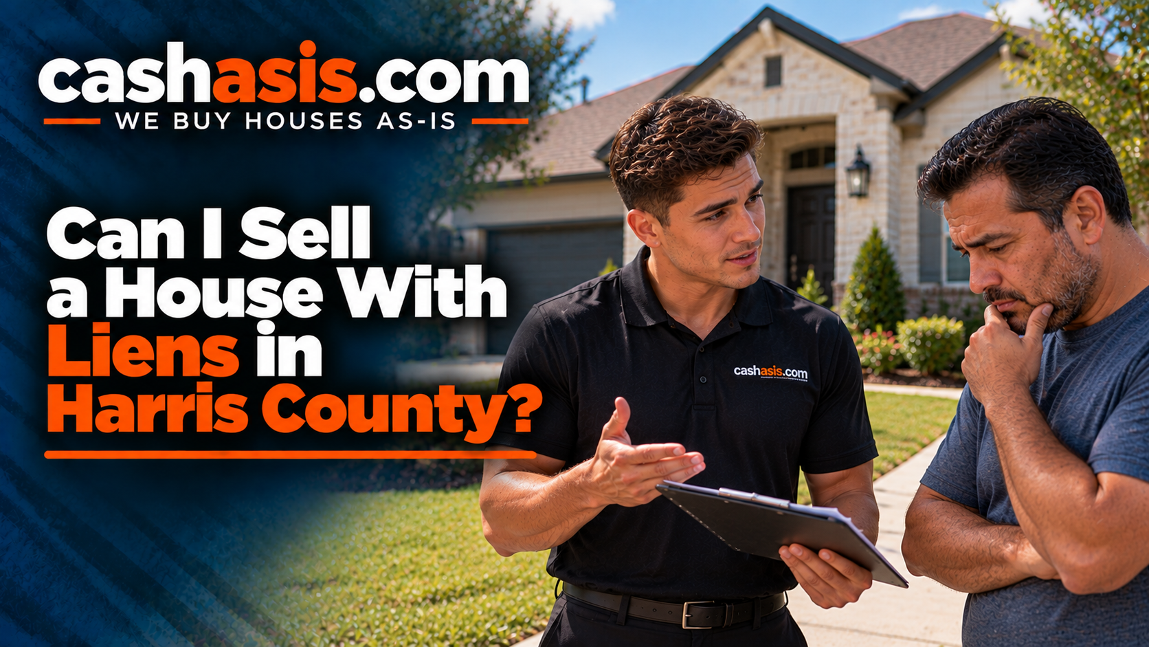 Selling a house with liens in Harris County